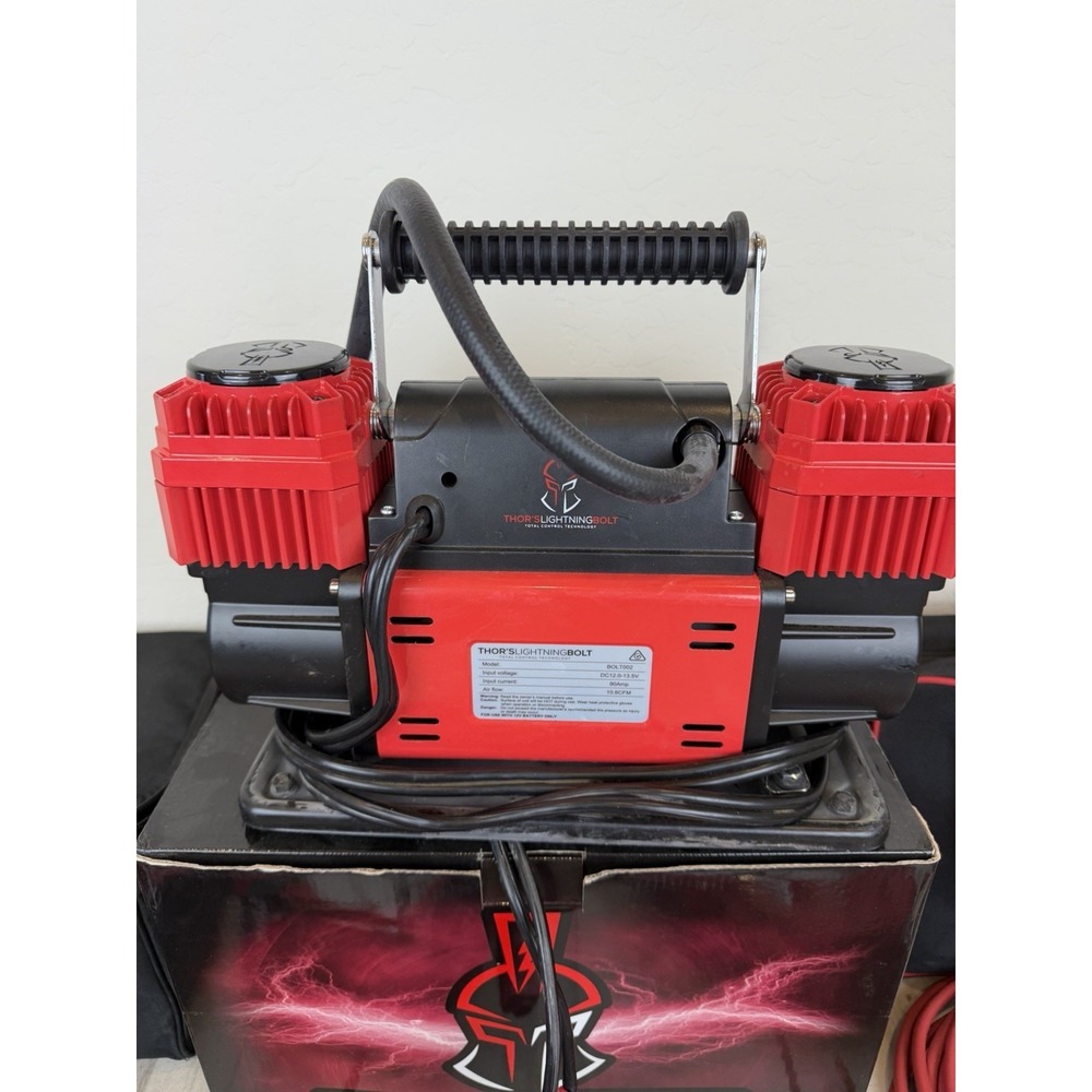 Thor's Lightning Bolt True Dual Air Compressor BOLT002 - Picture 7 of 8